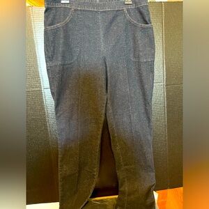 Real Size denim pants Large (12-14) NWT